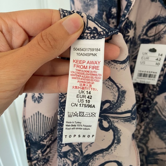 Topshop // Tattoo Print Dress // NWT - Picture 12 of 12